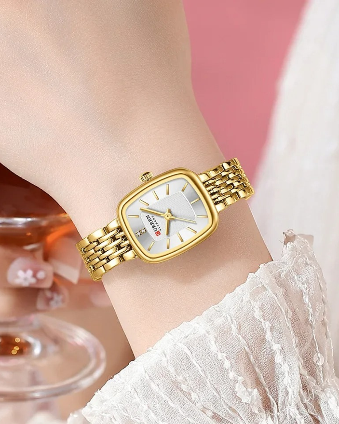 MONTRE - JULIANA OR BLANC